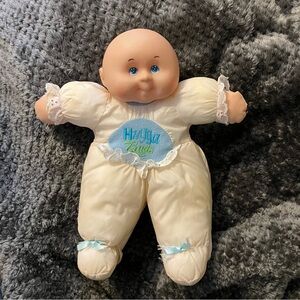 Vintage Blue Box Hugga Buds Plush Stuffed Doll Toy *RARE*